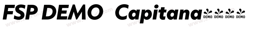 FSP DEMO   Capitana字体转换